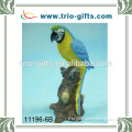 Resin blue macaw decoration parrot